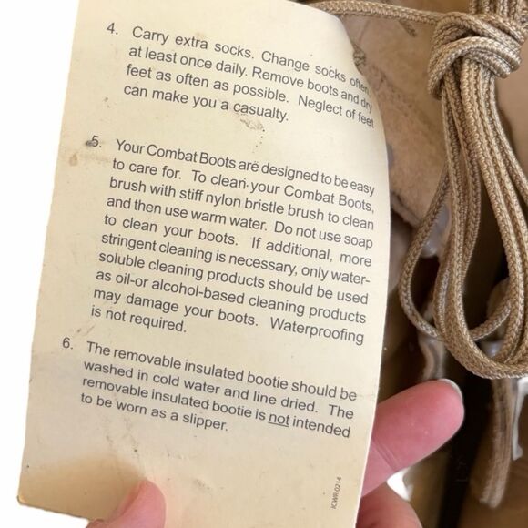 NEW Belleville 298-106 Goretex ICWR Cold Weather Combat Boots Mens Size 10 W - Picture 10 of 14